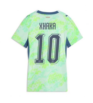 Schweiz Granit Xhaka #10 Udebanetrøje Dame VM 2026 Kortærmet